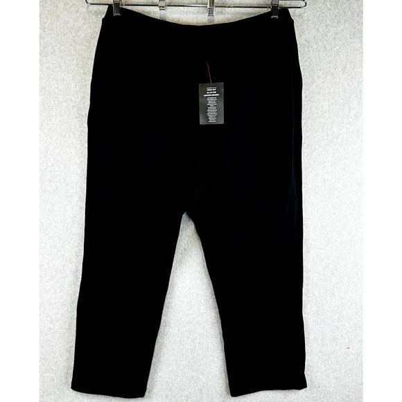New Catherines Womans Sz 1XWP 18/20WP Petite Pants Black Suprema Stretch Comfort - Picture 4 of 8